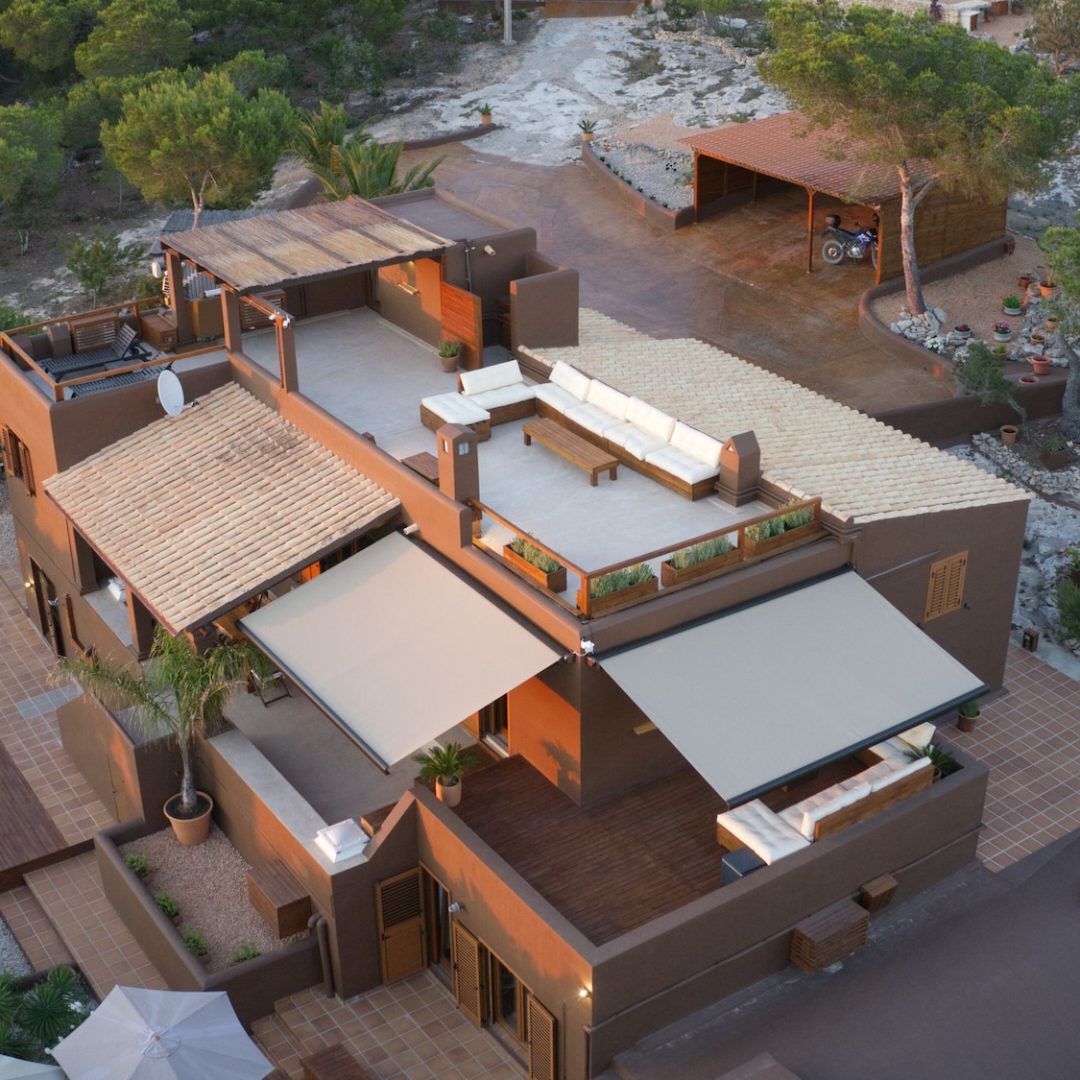 Tres terrazas diferentes con vista mar terraza, solarium y chill out